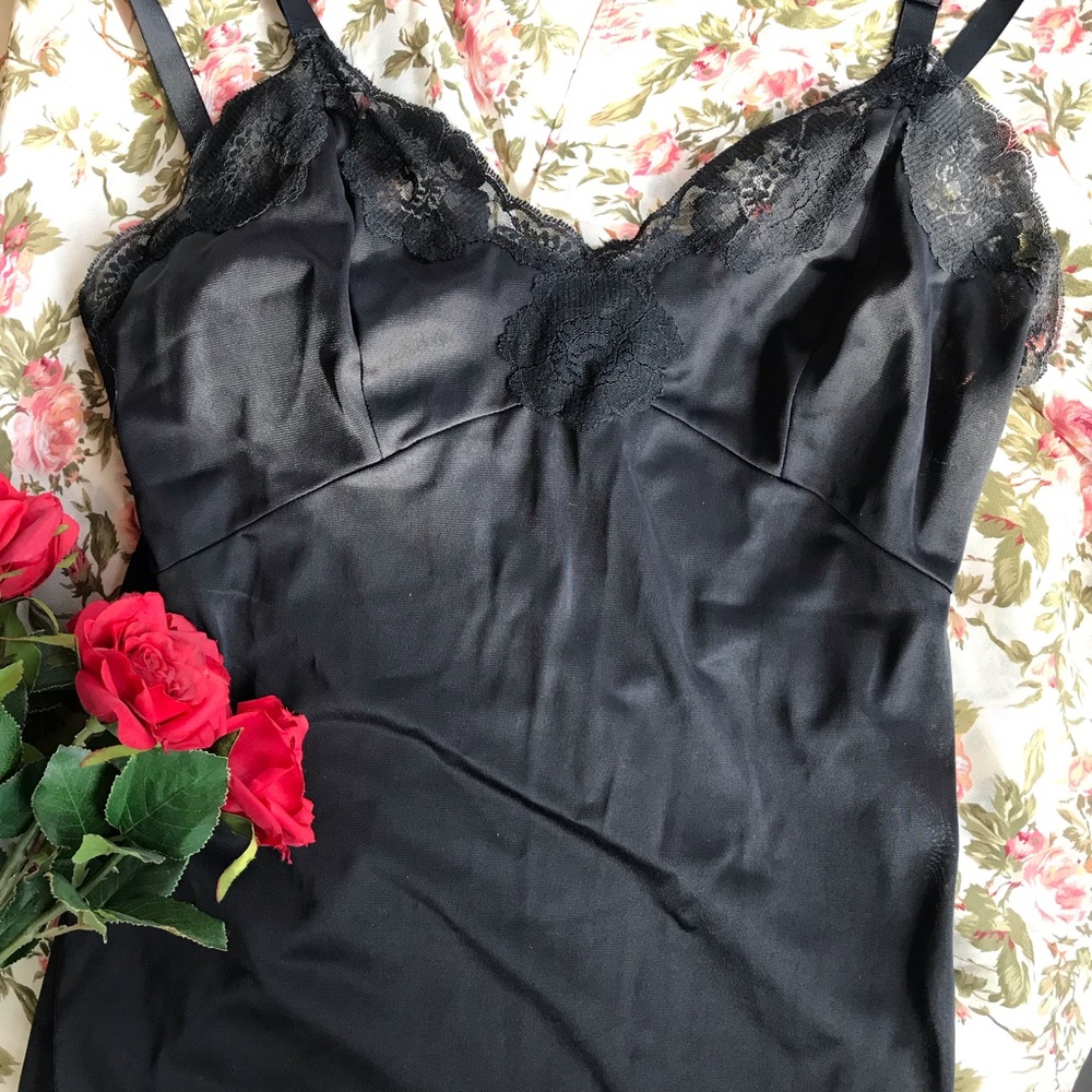 Vintage Black Slip